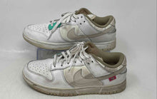 Load image into Gallery viewer, Nike Womens Dunk Low DX6060 121 White Pink Lace-Up Sneakers Shoes Size 8.5 Dirty