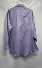 Load image into Gallery viewer, Calvin Klein Mens Purple Collared Long Sleeve Dress Shirt Size 34/35