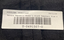 Load image into Gallery viewer, Banana Republic Womens Black Long Sleeve Open Front Cardigan Sweater Size S