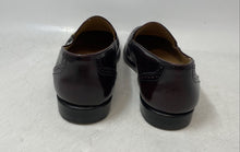 Load image into Gallery viewer, Guante Mens Brown Leather Slip-On Wingtip Formal Loafer Shoes Size 7.5
