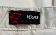 Load image into Gallery viewer, Authentic Versace Sport Womens White Light Wash Straight Leg Jeans Size EUR 28