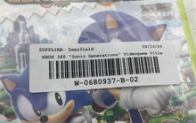 Load image into Gallery viewer, Sega Xbox 360 Sonic Generations Multicolor Adventure Video Game