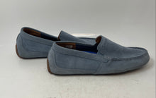 Load image into Gallery viewer, Collection By Clarks Mens Blue Moc Toe Slip-On Loafer Shoes Size 8