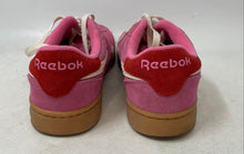 Load image into Gallery viewer, Reebok Womens Classic Pink Suede Lace-Up Low Top Sneaker Shoes Size 8.5