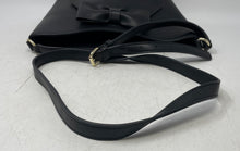 Load image into Gallery viewer, Karl Lagerfeld Paris Womens Black Inner Pockets Shoulder Crossbody Bag