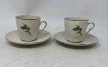 Load image into Gallery viewer, Set Of 4 Pcs Bavaria Demitasse White Home And Kitchenware Cup & Saucer Plates