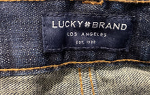 Load image into Gallery viewer, Lucky Brand Mens 329 Classic Dark Blue Denim Straight Jeans Sz W42/L32 With Tag