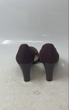 Load image into Gallery viewer, Simply Comfort By LifeStride Womens Caren Burgundy Block D'Orsay Heels Size 8.5