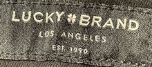 Load image into Gallery viewer, Lucky Brand Womens Black Denim Regular Fit Dark Wash Ankle Jeans Size 6/28