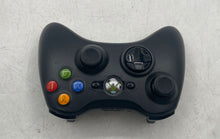 Load image into Gallery viewer, Microsoft Xbox 360 Model 1403 Black Wireless Video Game Controller Untested