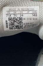 Load image into Gallery viewer, Adidas Kids Vl Court 3.0 ID9157 White Black Lace-Up Sneaker Shoes Size 7.5