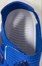 Load image into Gallery viewer, Adidas Kids Altaswim 2.0 ID0308 Blue Leather Hook & Loop Slingback Sandals Sz 7K