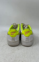 Load image into Gallery viewer, Nike Kids Air Force 1 Low LV8 DV1680-100 White Neon Green Sneakers Shoes Size 7Y