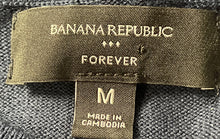 Load image into Gallery viewer, Banana Republic Womens Blue Short Sleeve Crew Neck Pullover T-Shirt Size Medium