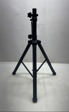 Load image into Gallery viewer, Pyle Black Aluminum Adjustable Leg Portable Speaker Or Camera Stand Tripod