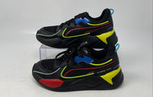Load image into Gallery viewer, Puma Kids RS-X 382128-01 Black Red Yellow Lace-Up Sneaker Shoes Size 2.5C