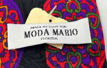 Load image into Gallery viewer, Moda Mario Mens Multicolor Printed Silk Adjustable Designer Tie