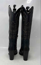 Load image into Gallery viewer, Forever 21 Womens Black Pointed Toe Side-Zip Block Heel Knee High Boots Size 7