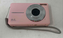Load image into Gallery viewer, DC403 Pink 16X Powerful Zoom 44 MP Compact Digital Camera w/ Case Not Tested NCL
