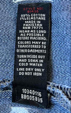 Load image into Gallery viewer, Jordan Craig Mens Blue Denim Jeans Long Sleeve Button Front Jacket Size Medium