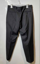 Load image into Gallery viewer, Alfani Mens Gray Wool Flat Front Slash Pocket Straight Leg Dress Pants Sz 34x30
