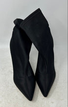 Load image into Gallery viewer, Aldo Womens Black Pointed Toe Pull-On Stiletto Heel Ankle Booties Size 7