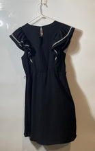 Load image into Gallery viewer, Banana Republic Womens Black White Round Neck Mini Dress Size Small