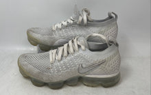 Load image into Gallery viewer, Nike Womens Air VaporMax Flyknit 2 942843-105 White Lace-Up Sneakers Shoes Sz 7