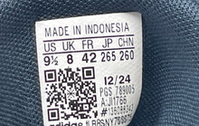 Load image into Gallery viewer, Adidas Womens VL Court Base JI1766 White Blue Lace-Up Sneaker Shoes Size 9.5