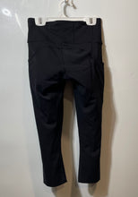 Load image into Gallery viewer, Lululemon Womens Black Fast And Free Elastic Waist Cropped Leggings Size 4