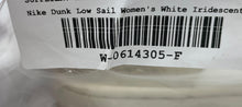 Load image into Gallery viewer, Nike Womens Dunk Low HF5074-133 Sail Iridescent Swoosh White Sneakers Shoes Sz 7