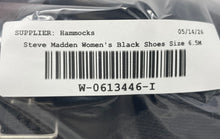 Load image into Gallery viewer, Steve Madden Womens Richmond Black Closed Toe Buckle Mary Jane Flats Size 6.5 M