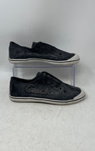 Load image into Gallery viewer, Coach Womens Keeley Q676 Black Signature Print Sneaker Shoes Size 7.5B No Laces