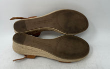 Load image into Gallery viewer, Tommy Hilfiger Womens Genavo Brown Leather Ankle Strap Sandals Size 9.5M