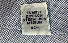 Load image into Gallery viewer, Ralph Lauren Mens Gray Cotton Collared Long Sleeve Dress Shirt Size 17 1/2