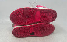 Load image into Gallery viewer, Nike Kids Air Jordan 1 Mid Pink And White Leather Sneakers Shoes Size 13C
