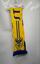 Load image into Gallery viewer, Mens Yellow Blue Sint-Truidense V.V. Rectangular Scarf 7" x 54"