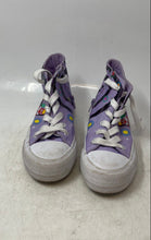 Load image into Gallery viewer, Disney Unisex Kids Inside Out 2 Purple Lace-Up High Top Sneakers Shoes Size 2