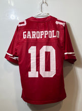 Load image into Gallery viewer, NFL Mens Red San Francisco 49ers Jimmy Garoppolo #10 Short Sleeve Jersey Size S