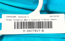 Load image into Gallery viewer, Fanatics Mens Aqua Orange Miami Dolphins Pullover NFL Jersey Size 3XL