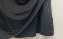 Load image into Gallery viewer, Guberry Womens Black Sleeveless Ruched Surplice V-Neck Blouse Top Size Large