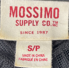 Load image into Gallery viewer, Mossimo Supply Co. Womens Black Embroidered 3/4 Sleeve V-Neck Blouse Top Size S