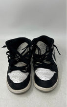 Load image into Gallery viewer, Nike Kids Air Jordan 1 Mid DQ8424-101 Black White Lace-Up Sneaker Shoes Size 2Y