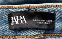 Load image into Gallery viewer, Zara Womens Blue Denim Medium Wash 5 Pocket Design High Waisted Skinny Jeans 4