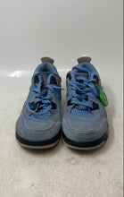 Load image into Gallery viewer, Nike Kids Air Jordan 4 Retro BQ7669-400 Blue Lace-Up Sneaker Shoes Size 3Y