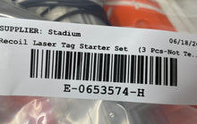 Load image into Gallery viewer, Recoil Laser Tag Starter Set GPS Enabled Multi-Player Blasters 3 Pcs Not Tested