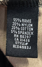 Load image into Gallery viewer, BCBGMaxazria Womens Black Beige Long Sleeve Full-Zip Sweater Size Large