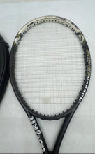 Load image into Gallery viewer, Wilson Hyper Carbon Hammer Black Comfort Grip Oversize Tennis Racquet With Case