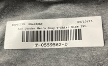 Load image into Gallery viewer, Air Jordan Mens Gray Jumpman Logo Short Sleeve Crew Neck T-Shirt Size 3XL