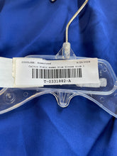 Load image into Gallery viewer, Calvin Klein Womens Blue Keyhole Back Ruffle Front Sleeveless Blouse Top Size L